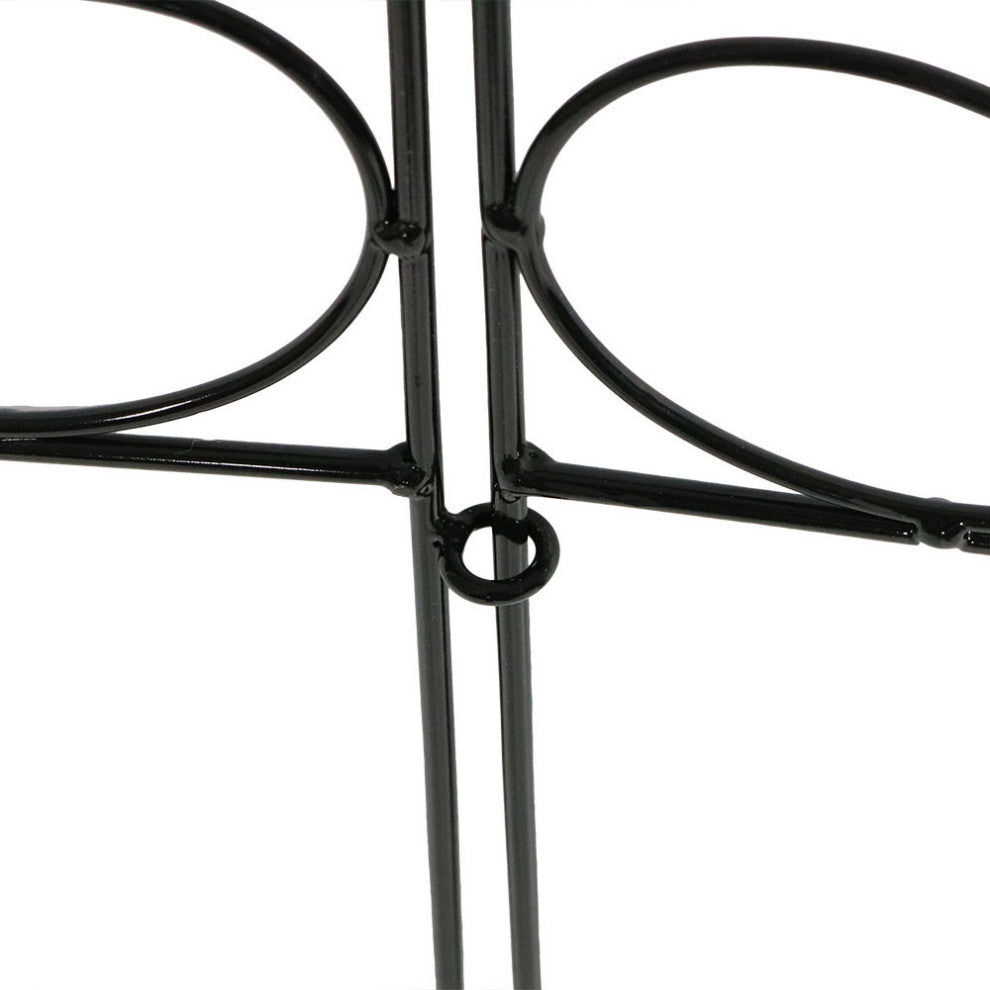 Sunnydaze Set of 5 Traditional Border Fences, 24"x24"