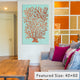 "Copper Coral Artprint" by Cat Coquillette, 40x26x1.5