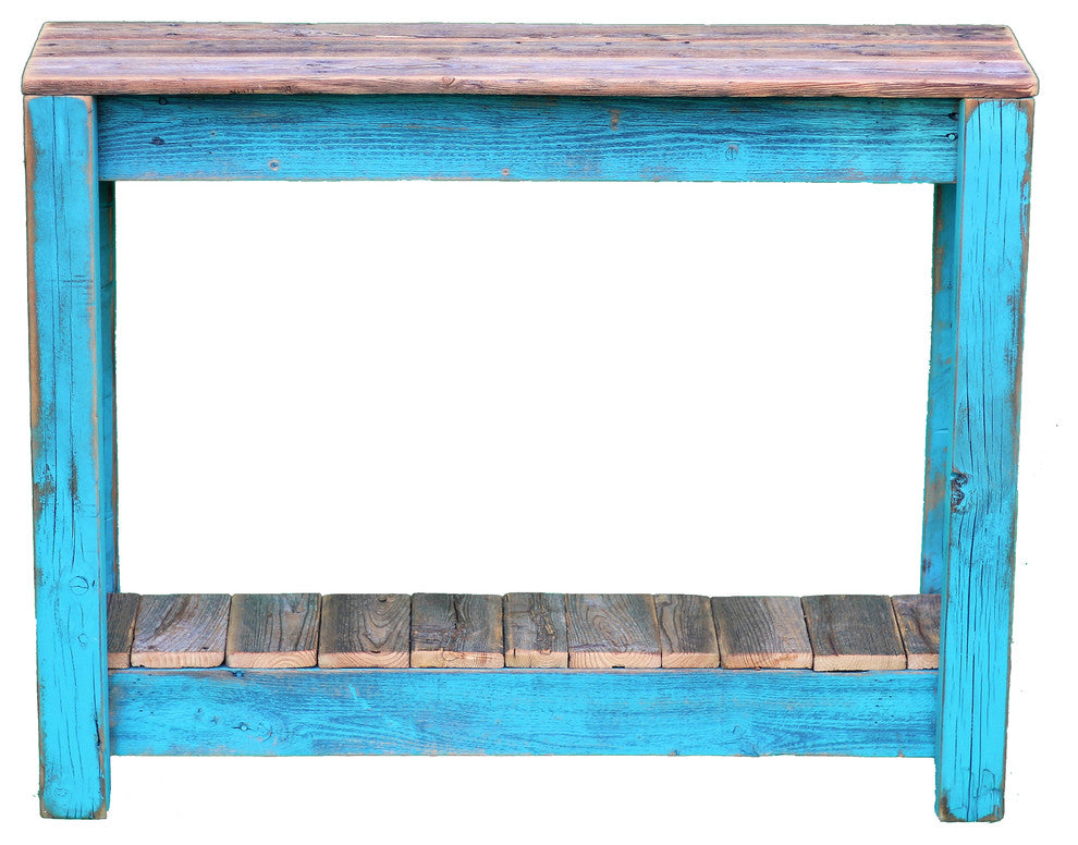 36" Combo Console, Turquoise