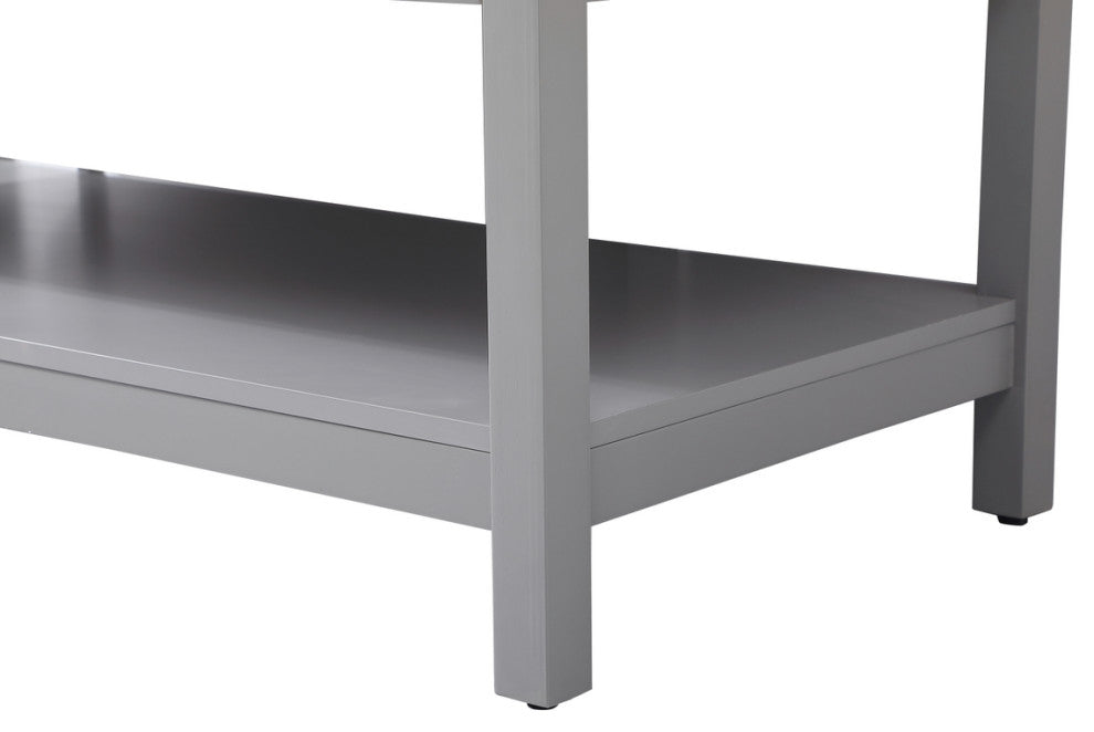 Home Living 48" Single Bathroom Vanity, Gray