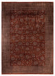 Overdyed One-of-a-Kind Hand-Knotted Area Rug Red, 10' 1" x 14' 1"