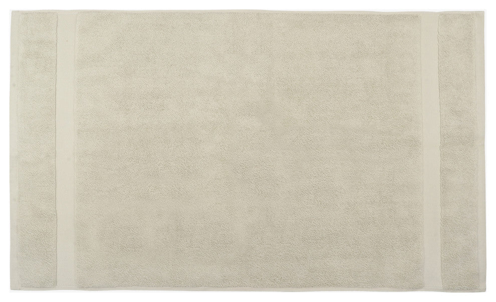 Organic Cotton Feather Touch Quick Dry Bath Mat, 20"x33", Green Tint