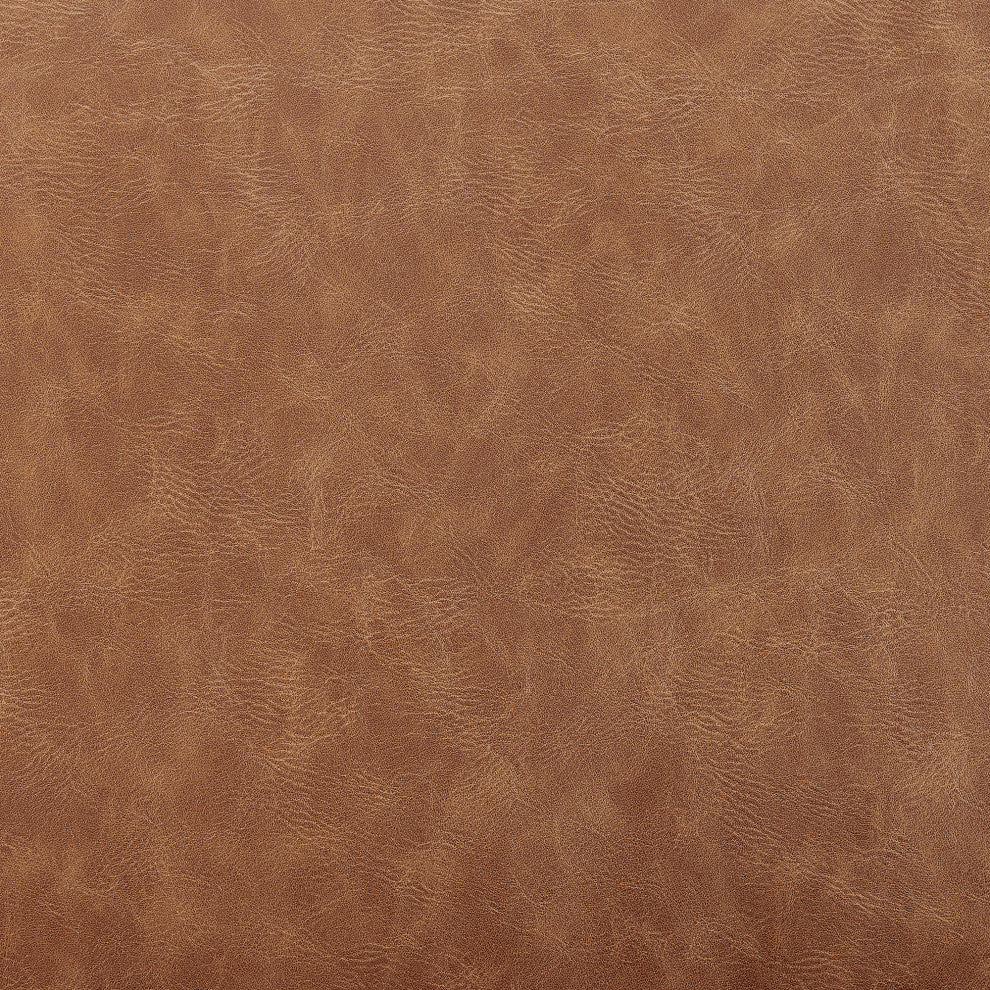 Colton PU Accent Arm Chair, Vintage Cider