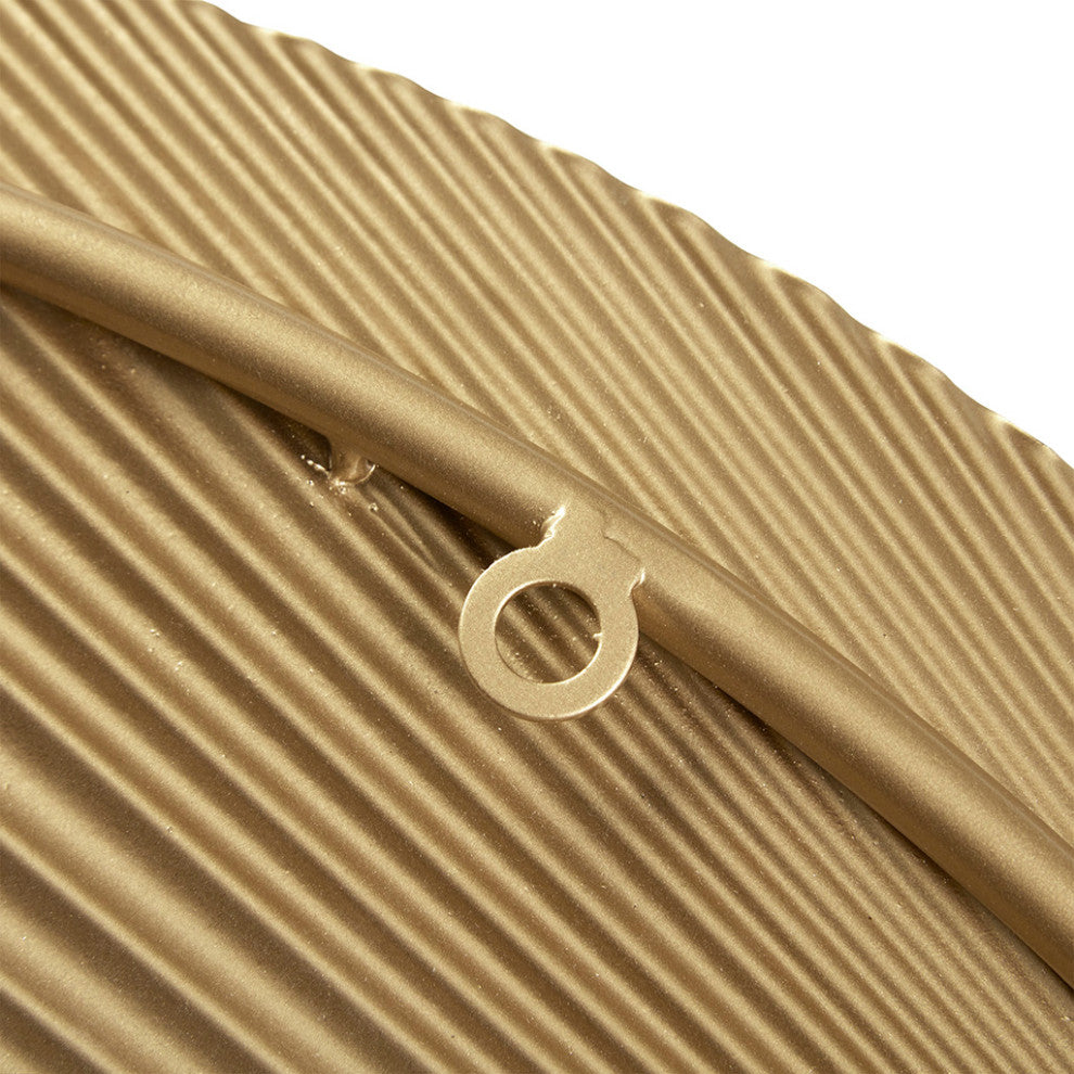 Madison Park Radiant Half-moon 2-piece Metal Wall Decor Set