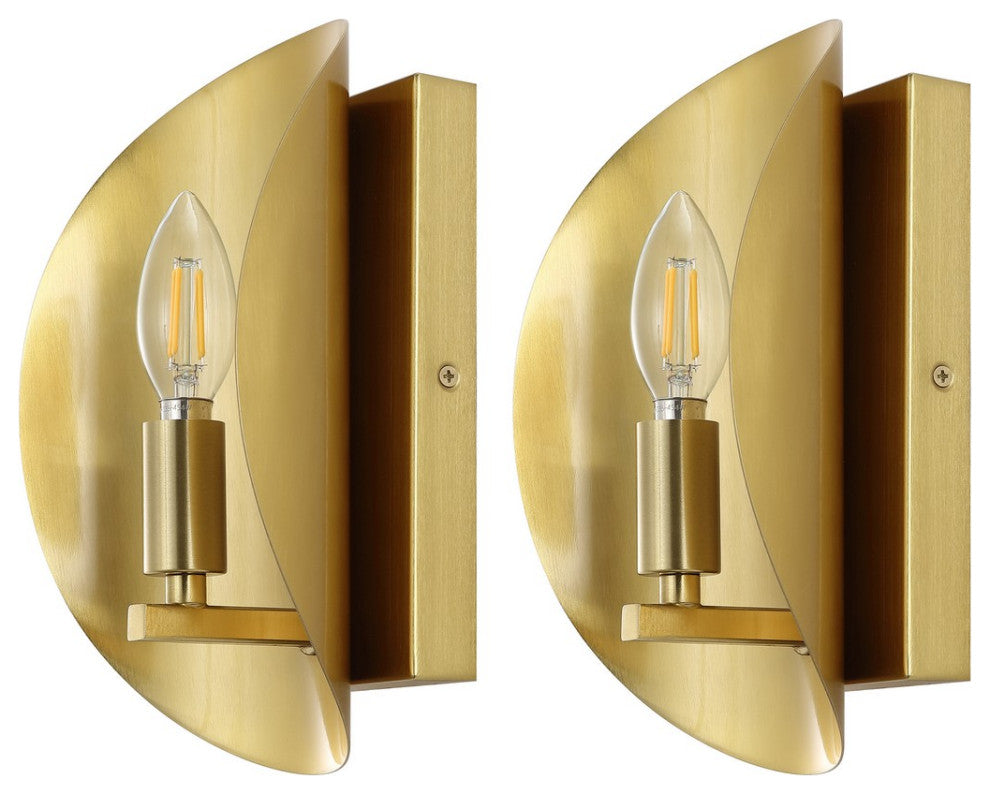 Safavieh Calluna 4" Wall Sconce, Brass