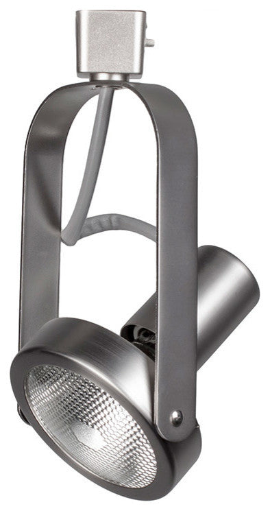 WAC Lighting Line Voltage Track Fixture in Brushed Nickel for L Track