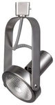 WAC Lighting Line Voltage Track Fixture in Brushed Nickel for L Track