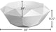 Gemma Coffee Table, Silver