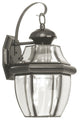 Monterey Outdoor Wall Lantern, Black