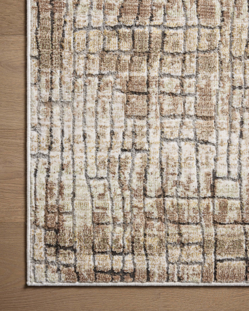 Loloi Wyatt Clay / Smoke 18" x 18" Sample Rug