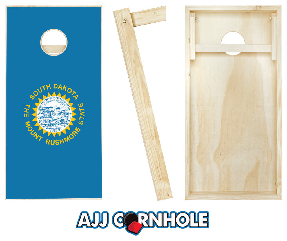 South Dakota Flag Cornhole Set