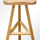 Mod Made Hemi Wood Bar Stool