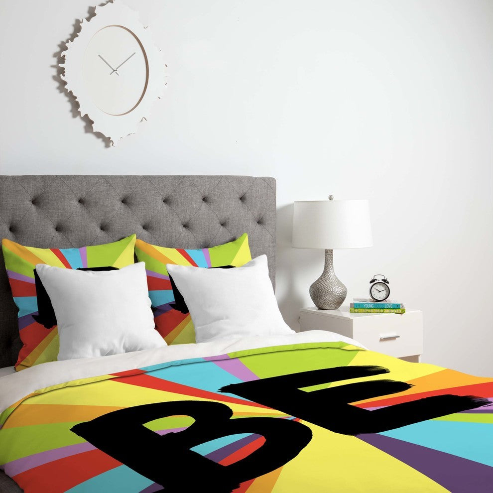 Deny Designs Kal Barteski BE Spectrum 2 Duvet Cover - Lightweight