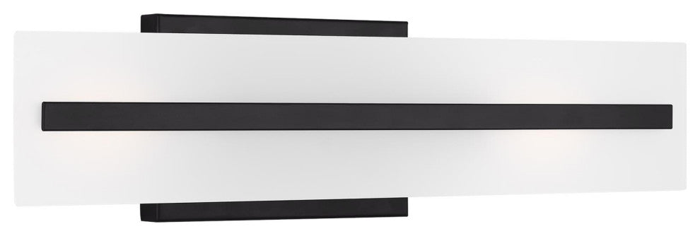 Dex Small Two Light Wall / Bath, Midnight Black