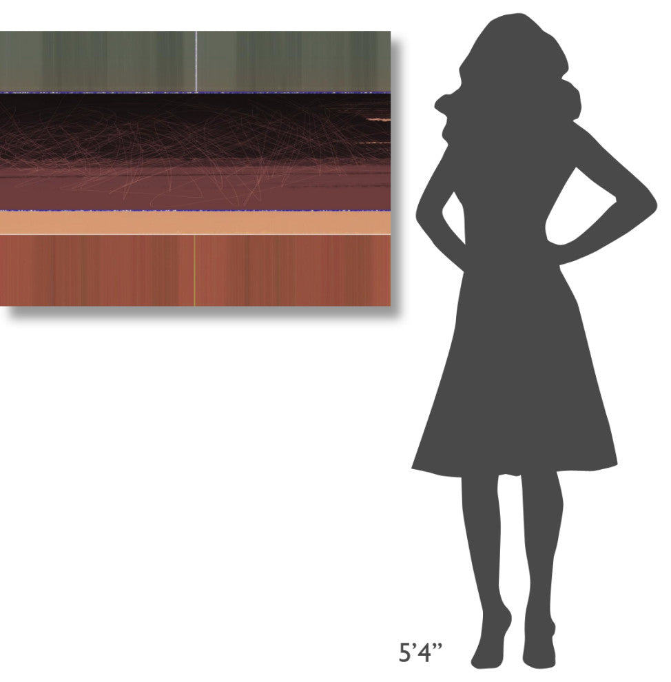 "Abstract Brown Field" Fine Art Print