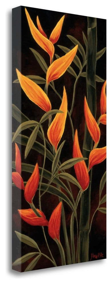 "Sunburst Blossoms" By Yvette St. Amant, Giclee Print on Gallery Wrap Canvas