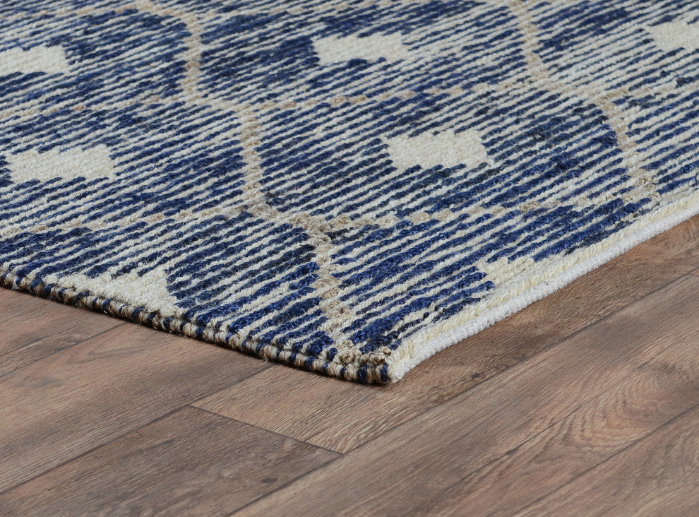 Reign Diamond Hand-woven Area Rug by Kosas Home