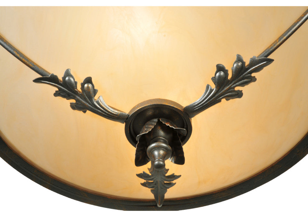 15W Hoja Semi-Flushmount