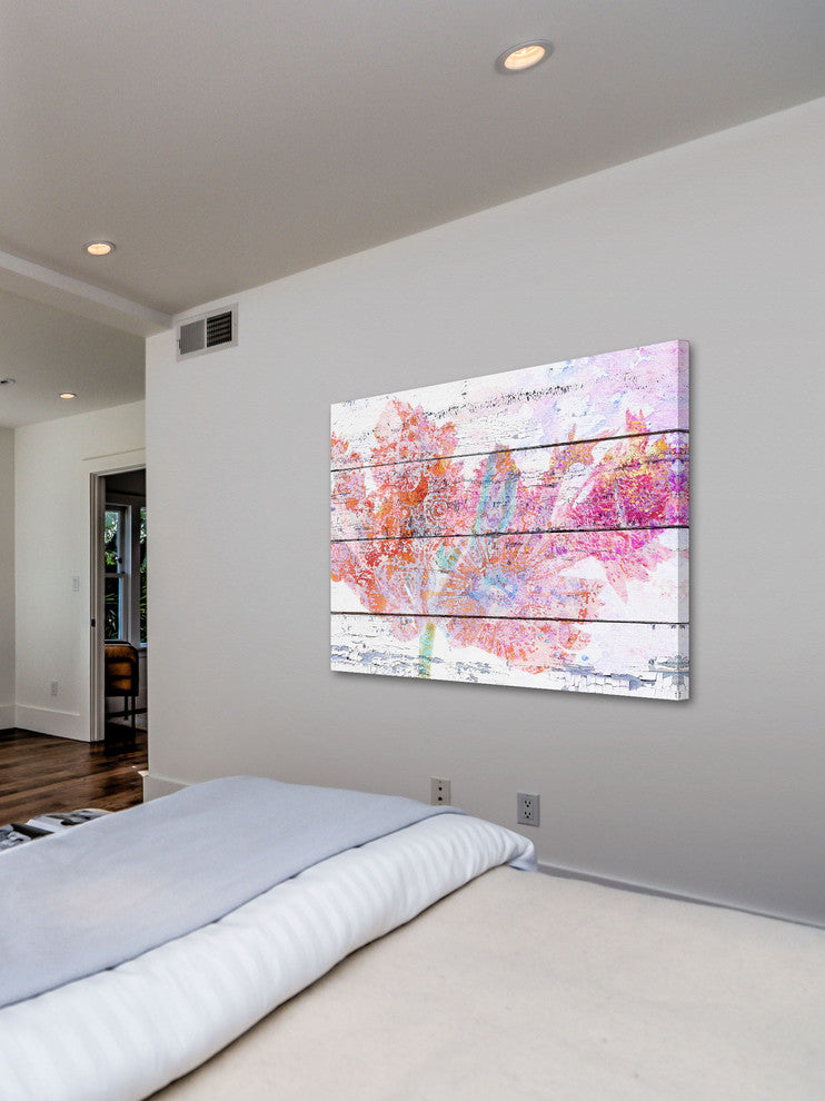 "Floral Vintage" Painting Print on Canvas by Irena Orlov