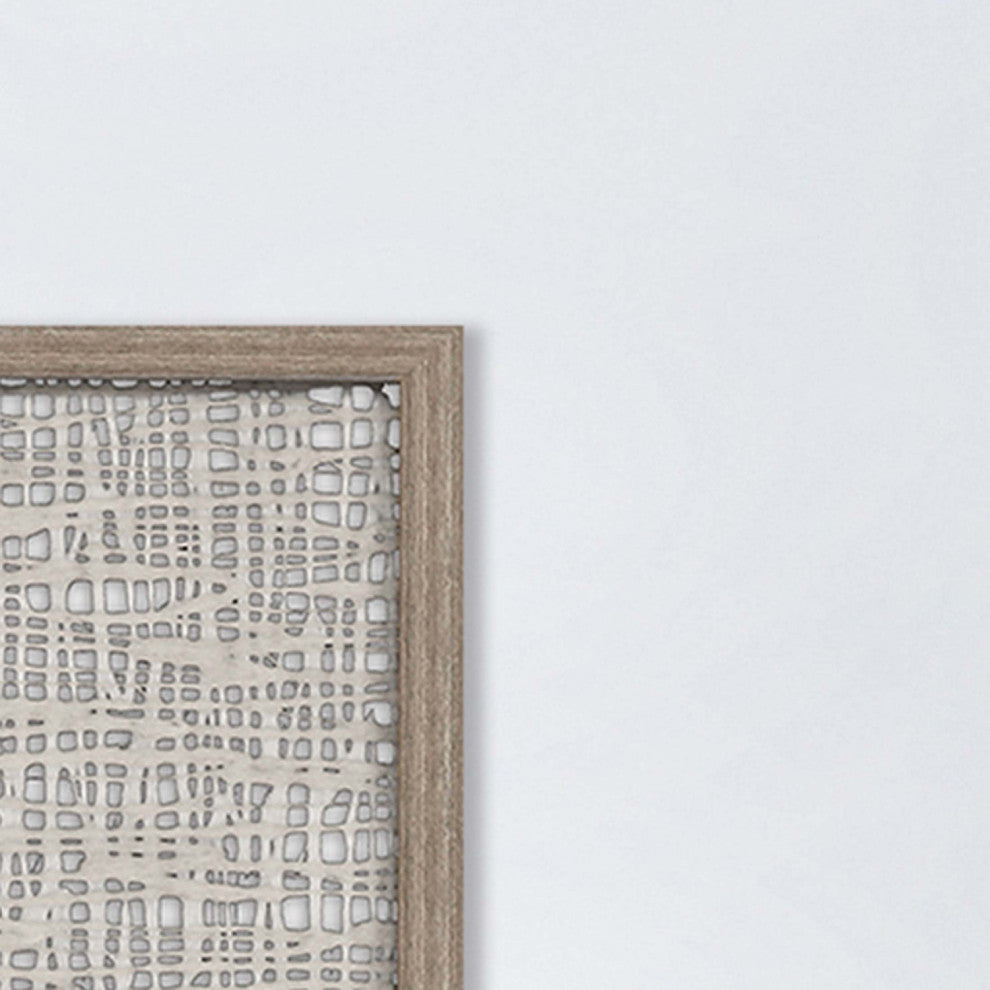 Natural Texture Framed Art, 2-Piece Set