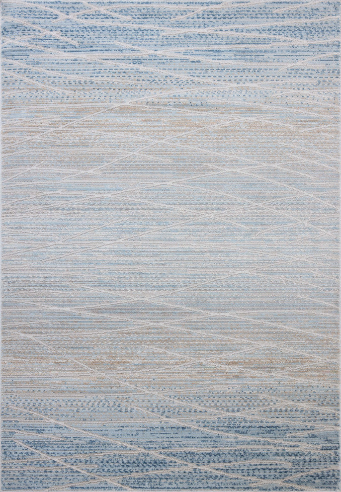 Loloi Townes Natural / Sky 9'-2" x 13' Area Rug
