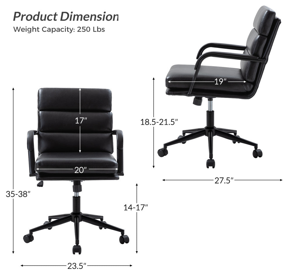 Office Task Chair, Black