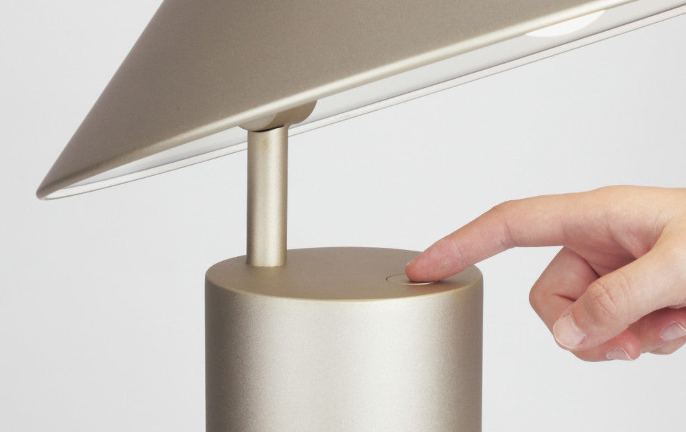 Damo Table Lamp Simple, Champagne Gold