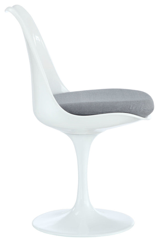 Modern Contemporary Kitchen Dining Side Chair Set of 4 Gray