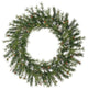 Mixed Country Pine Artificial Christmas Wreath, Unlit, 60"