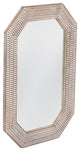 Michael Wall Mirror White Wash