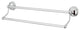 Kingston Brass 18" Dual Towel Bar, Polished Chrome