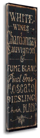 "White Wines" By Luis Sanchez,Ready to Hang Giclee Print on Gallery Wrap Canvas