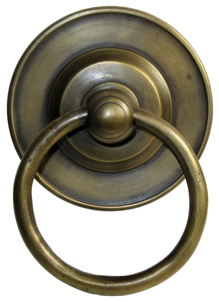 Ring Pull With Round Tiered Backplate