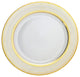 Iriana Dinner Plates, Set of 6, Gold