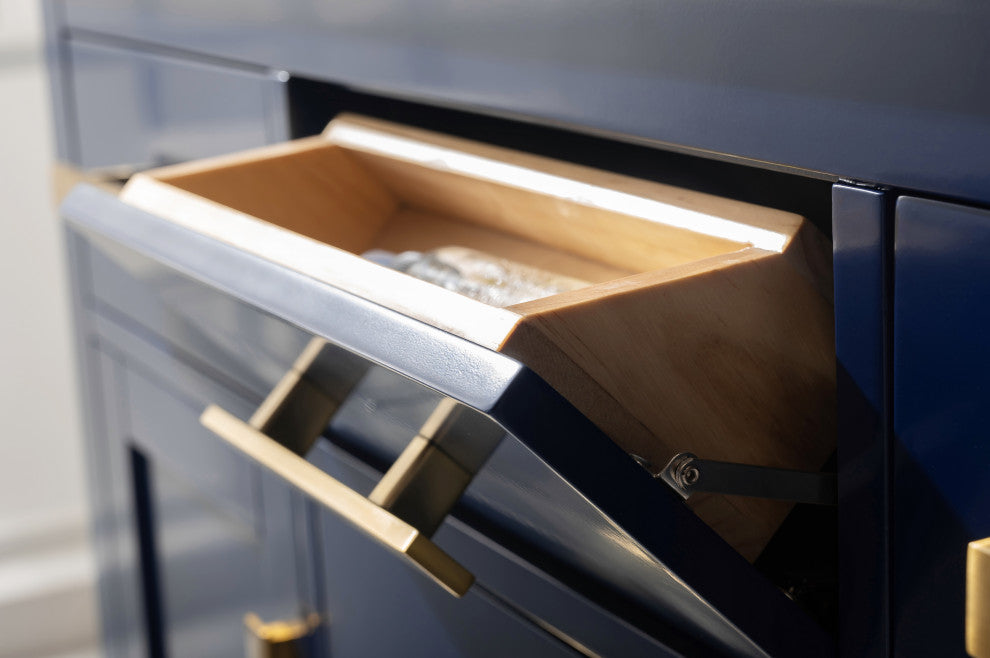 Valentino 42" Single Vanity, Blue