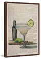 "Frozen Margarita" Framed Painting Print, 24"x36"
