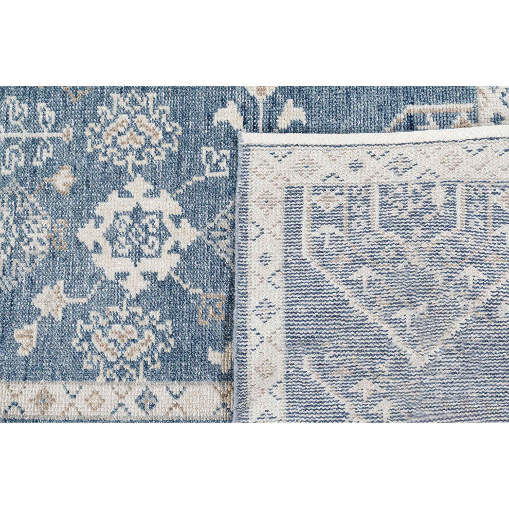 Tuscany Morrisa Area Rug, Blue, 2'6"x8'