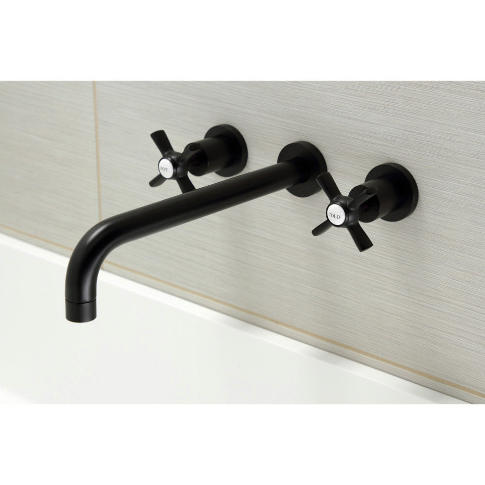 KS8050ZX Wall Mount Tub Faucet, Matte Black