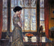 Frederick Childe Hassam New York Winter Window - 20" x 25" Premium Canvas Print