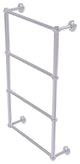 Dottingham 4 Tier 24" Ladder Towel Bar with Twisted Detail, Satin Chrome