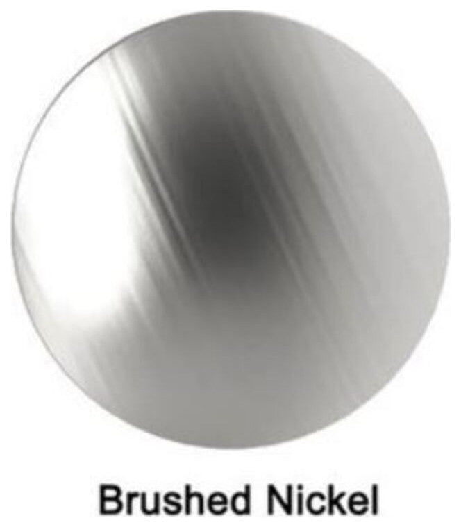 Invisia Accent Grab Bar 24 Inch Curved Support Rail Shower Bathroom, Brushed Nic