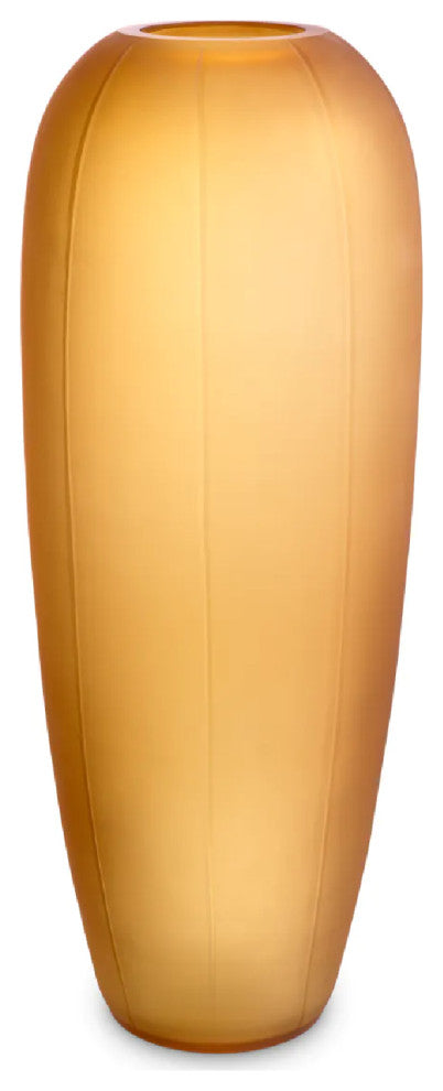 Yellow Glass Bouquet Vase | Eichholtz Zenna, Large