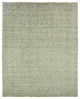 Terra Handmade Mineral Green Area Rug, Green, 9'6" X 13'