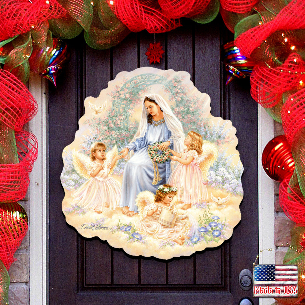 Gift of Faith Angel Wall and Door Hanger by Dona Gelsinger