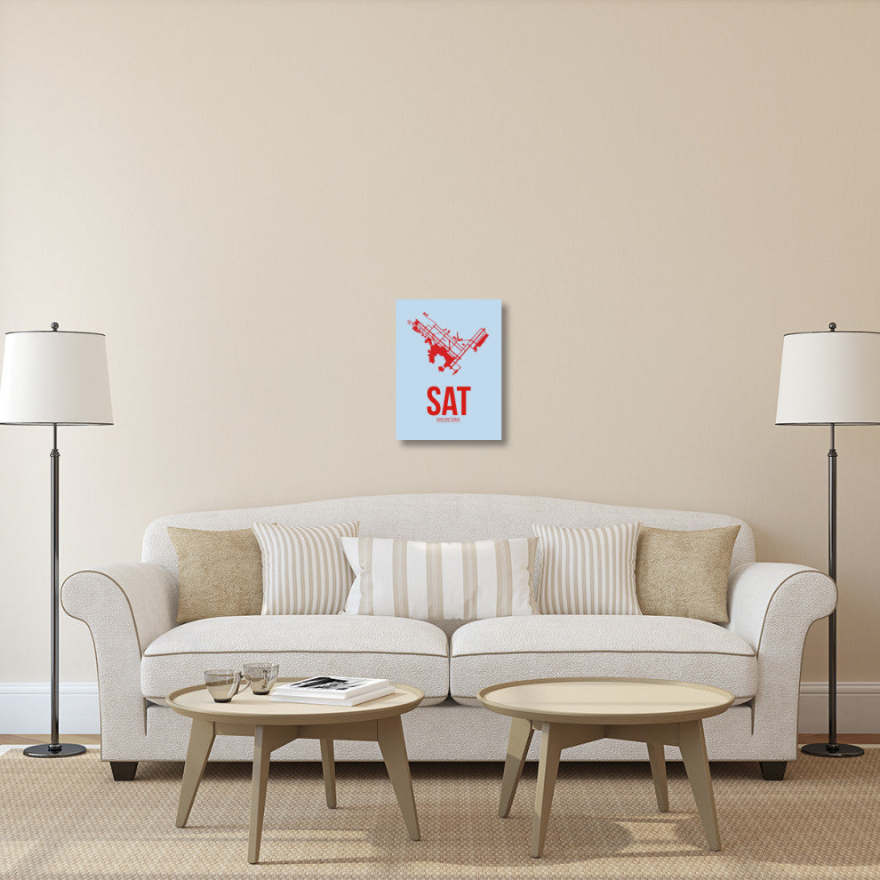 "SAT San Antonio Airport 2" Fine Art Print