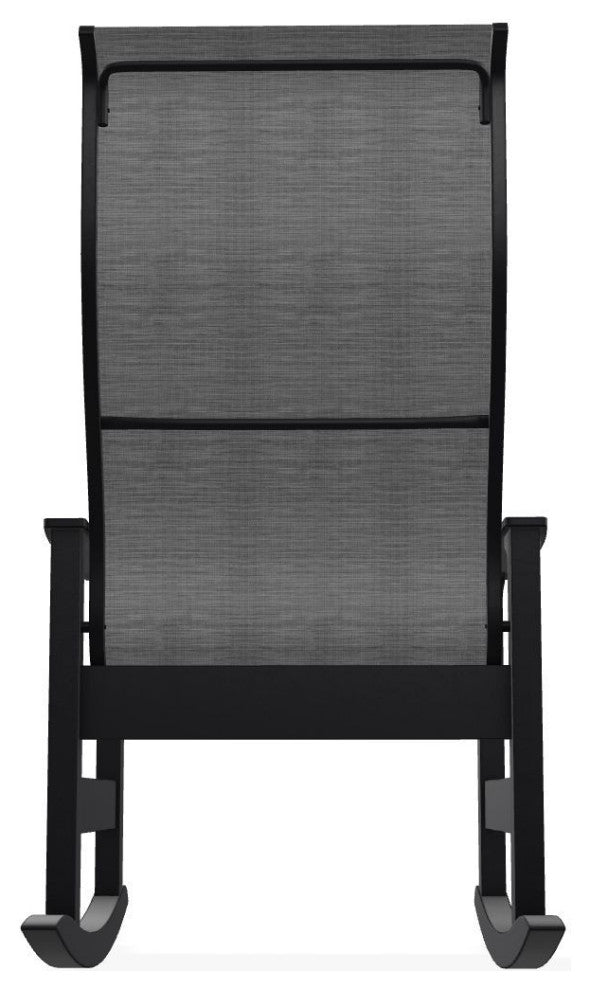 Leeward Sling Outdoor Supreme Rocker, Collect Charcoal/Black