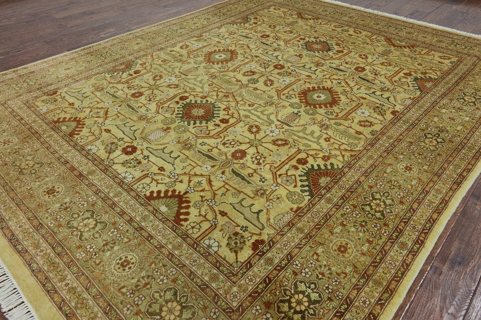 8'x10' Oriental Chobi Peshawar Hand Knotted Rug, W1975