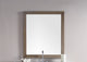 James Martin 305-M48-WWW Chicago Wall Mount Mirror In Whitewashed Walnut
