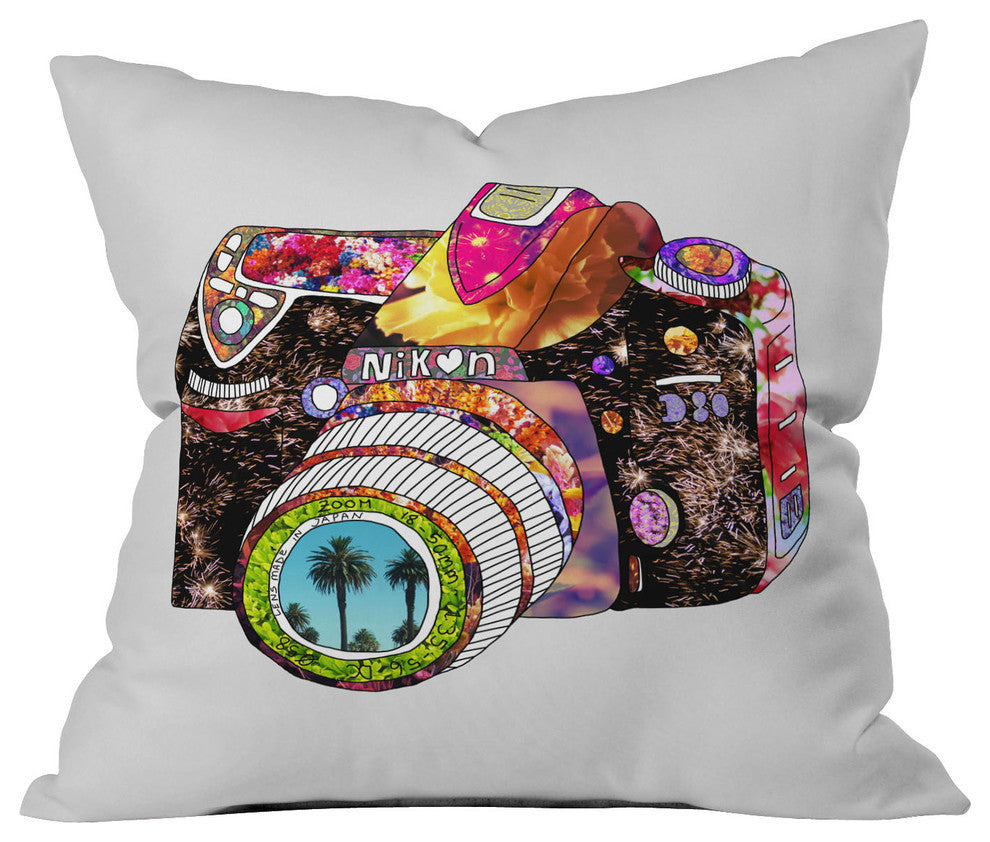 Bianca Green Picture This Outdoor Throw Pillow