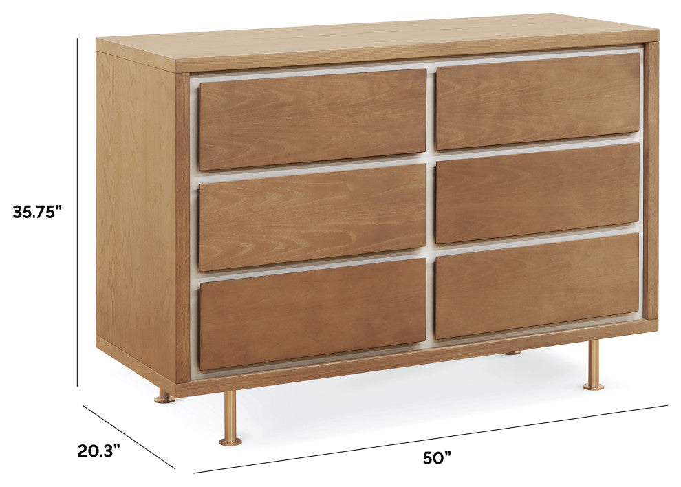 Novella 6-Drawer Double Dresser